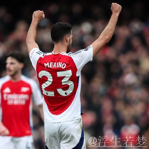 梅里诺神级头球再现！角球破门助力，两季27球问鼎英超榜首